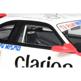 Nissan NISMO GT-R LM WHITE K. HOSHINO / M. HASEMI / T. SUZUKI 1996 OttO mobile 1:18 Resinemodell (Türen, Motorhaube... nicht zu öffnen!)